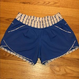 super cute striped lululemon shorts!
